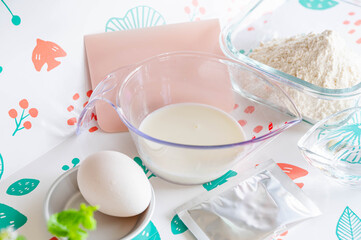 パン作りの材料