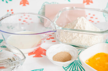 パン作りの材料