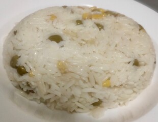 cooked food with rice and spices