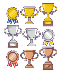 Olympic medal competition victory, gold, champion sport