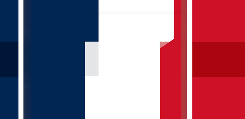 creative abstract background as the flag of France