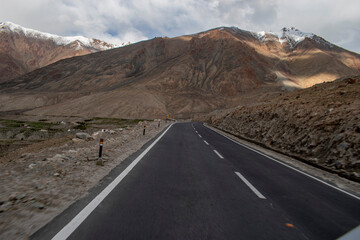 Nubra Vally in Ladakh, India the scenic view of leh ladahkh