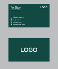 Simple and modern business card