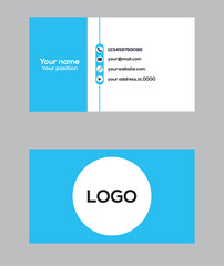 Simple and modern business card