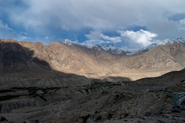 Vast alpine landscape at Jammu and Kashmir, India