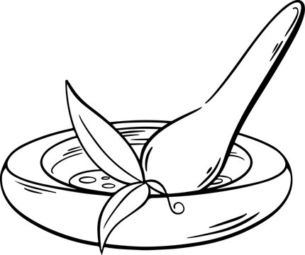 recommend clip art: herbal mortar and pestle