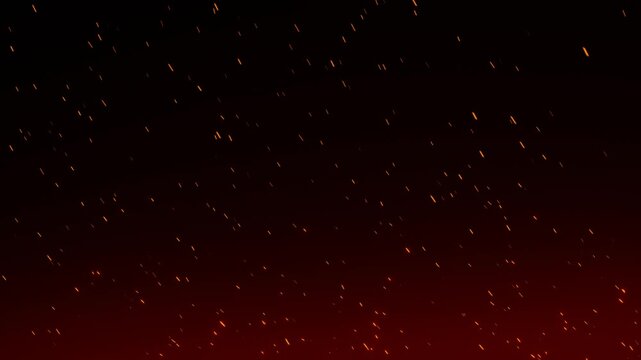 Add dramatic flair to your videos with this high-resolution fire particles clip. The black background enhances the glowing particles, making it ideal for creating intense and captivating scenes.