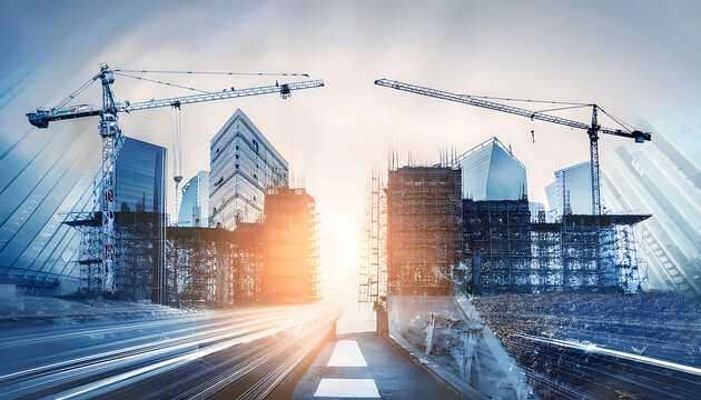 Firefly Construction and Real Estate Development- A double exposure banner featuring construction wo (2)