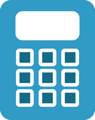 Calculator Icon Illustration