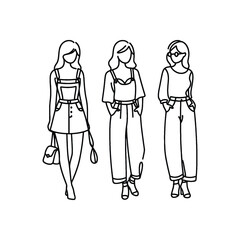 woman wearing Fashion Kawaii Style