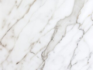 Obraz premium Elegant white marble with fine grey veins creating a sophisticated and timeless natural stone texture