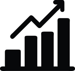 growth icon, vector design