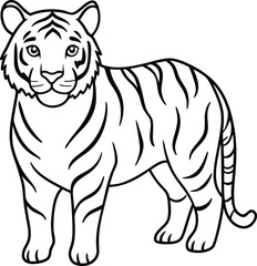 Esport vector logo tiger, tiger icon, tiger head, vector, sticker