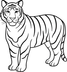 Esport vector logo tiger, tiger icon, tiger head, vector, sticker