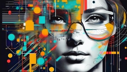 Modern background graphic idea