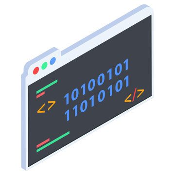 Isometric Code Window