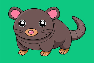 Adorable Mole Vector Graphic For Web And Print. Premium Mole Illustration Featuring Cute Design Perfect For Websites, Print Materials, Digital Content, And Creative Projects