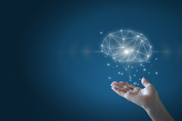 The hand supports the geometry of the mind.