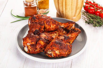Indian tandoori turkey shoulder wing