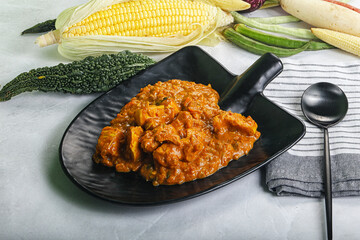 Indian cuisine - Kadai chicken masala