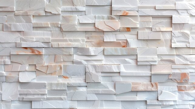   A close-up of a marble wall with a red spot in the center