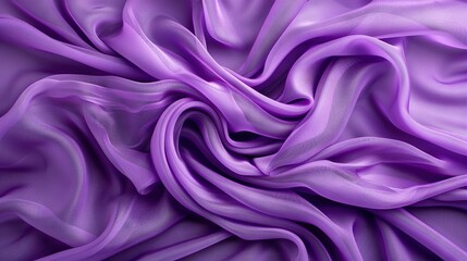 Fototapeta premium A close-up of purple fabric with a substantial amount of fabric on both sides