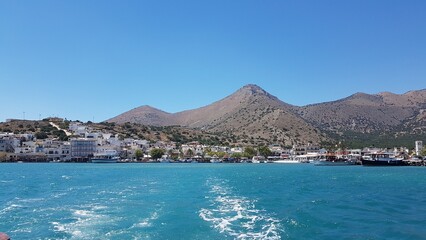 view of the sea and mountains