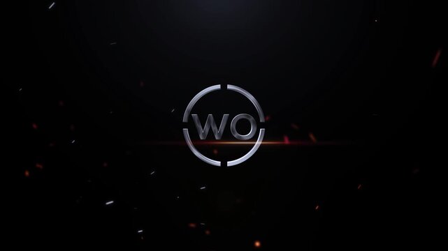 Monogram WO Logo Video, Cinematic Wo Letter Logo Animation Trailer