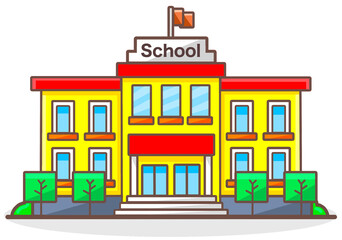 Obraz premium school