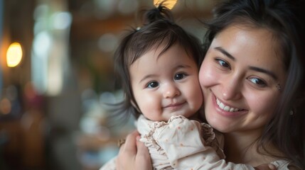 Mother and baby bonding