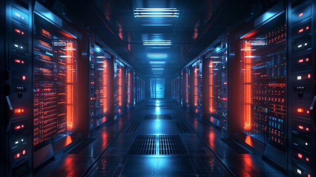 Futuristic Data Center