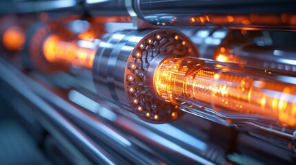 Hi-tech Glowing Industrial Tubes