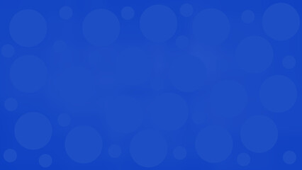 Blue Bokeh Background on a deep blue background