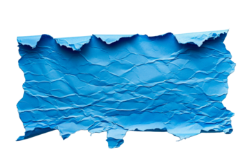 crumpled blue paper texture