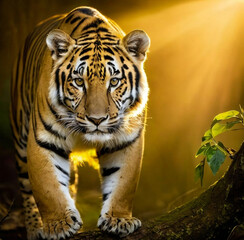 Obraz premium tiger in the wild