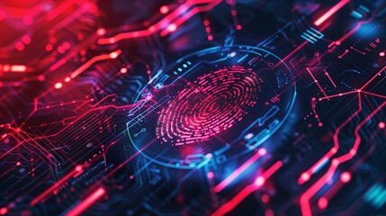 Concept Protect personal data.