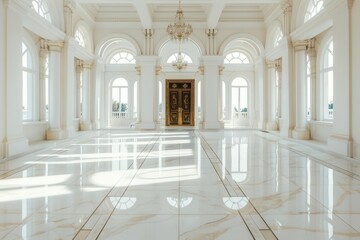 Fototapeta premium A luxury mansion featuring highend finishes