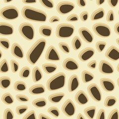 Abstract seamless pattern with mesh texture - hand drawn vector illustration.