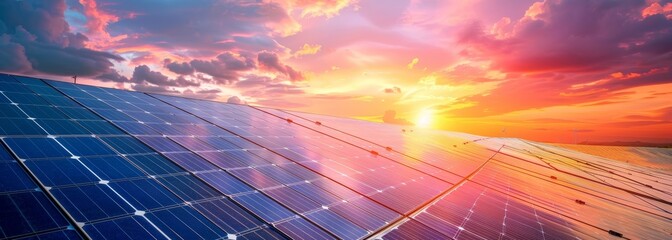 Solar panels on houses roofs wallpaper background