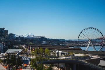 Cityscape of Seattle, Washington
