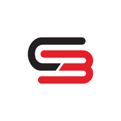 CB Cimple Letter Logo Design