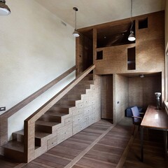 room with door generative ai