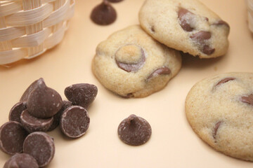 Homemade Baked Mini Chocolate Chip Cookies