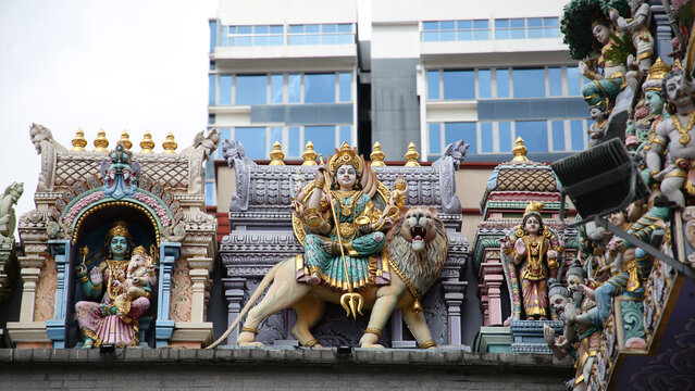 Templo Sri Veeramakaliamman, Singapur, Rep&uacute;blica de Singapur