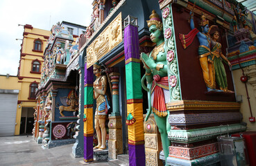 Obraz premium Templo Sri Vadapathira Kaliamman, Singapur, República de Singapur