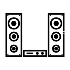 sound system Line Icon