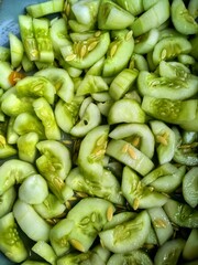close up of cucumber