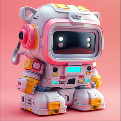 Bright Gradient 3D Shredder Graphic: Office Essential Illustrated