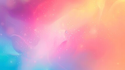 A colorful background with a pink and blue gradient