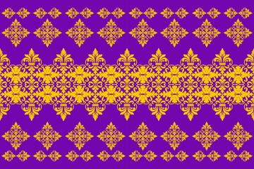 damask pattern, seamless, traditional ethnic,yellow,gold, fabric pattern for textiles, rugs, wallpaper, clothing, sarong, batik, wrapping, embroidery, print, background, cover, illustration, vector.